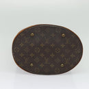 LOUIS VUITTON Monogram Bucket GM Schultertasche M42236 LV Auth 52335-6