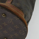 LOUIS VUITTON Monogram Bucket GM Schultertasche M42236 LV Auth 52335-17
