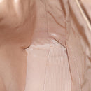 BURBERRY Nova Check Tote Bag Nylon Leather Beige Red Auth 52434-19