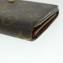 LOUIS VUITTON Monogram Porte Monnaie Billets Tresor Wallet M61730 LV Auth 52459-7