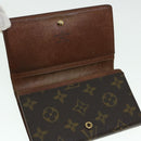 LOUIS VUITTON Monogram Porte Monnaie Billets Tresor Wallet M61730 LV Auth 52459-8
