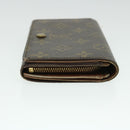 LOUIS VUITTON Monogram Porte Monnaie Billets Tresor Wallet M61730 LV Auth 52459-3