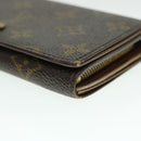 LOUIS VUITTON Monogram Porte Monnaie Billets Tresor Wallet M61730 LV Auth 52459-14