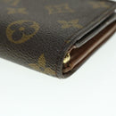 LOUIS VUITTON Monogram Porte Monnaie Billets Tresor Wallet M61730 LV Auth 52460-16