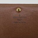 LOUIS VUITTON Monogram Porte Monnaie Billets Tresor Wallet M61730 LV Auth 52460-18