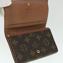 LOUIS VUITTON Monogram Porte Monnaie Billets Tresor Wallet M61730 LV Auth 52460-8