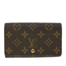 LOUIS VUITTON Monogram Porte Monnaie Billets Tresor Wallet M61730 LV Auth 52460-13