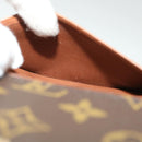 LOUIS VUITTON Monogram Porte Monnaie Billets Tresor Wallet M61730 LV Auth 52460-21