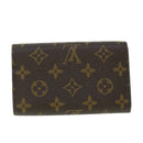 LOUIS VUITTON Monogram Porte Monnaie Billets Tresor Wallet M61730 LV Auth 52460-2