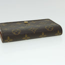 LOUIS VUITTON Monogram Porte Monnaie Billets Tresor Wallet M61730 LV Auth 52460-5