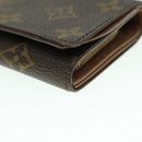 LOUIS VUITTON Monogram Porte Monnaie Billets Tresor Wallet M61730 LV Auth 52460-14