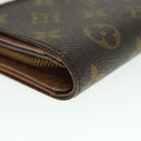 LOUIS VUITTON Monogram Porte Monnaie Billets Tresor Wallet M61730 LV Auth 52460-15