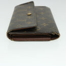 LOUIS VUITTON Monogram Porte Tresol International Wallet M61215 LV Auth 52466-4