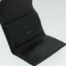 LOUIS VUITTON Epi Porte Tresor Etui Papie Wallet Black M63712 LV Auth 52473-8