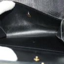 LOUIS VUITTON Epi Porte Tresor Etui Papie Wallet Black M63712 LV Auth 52473-11