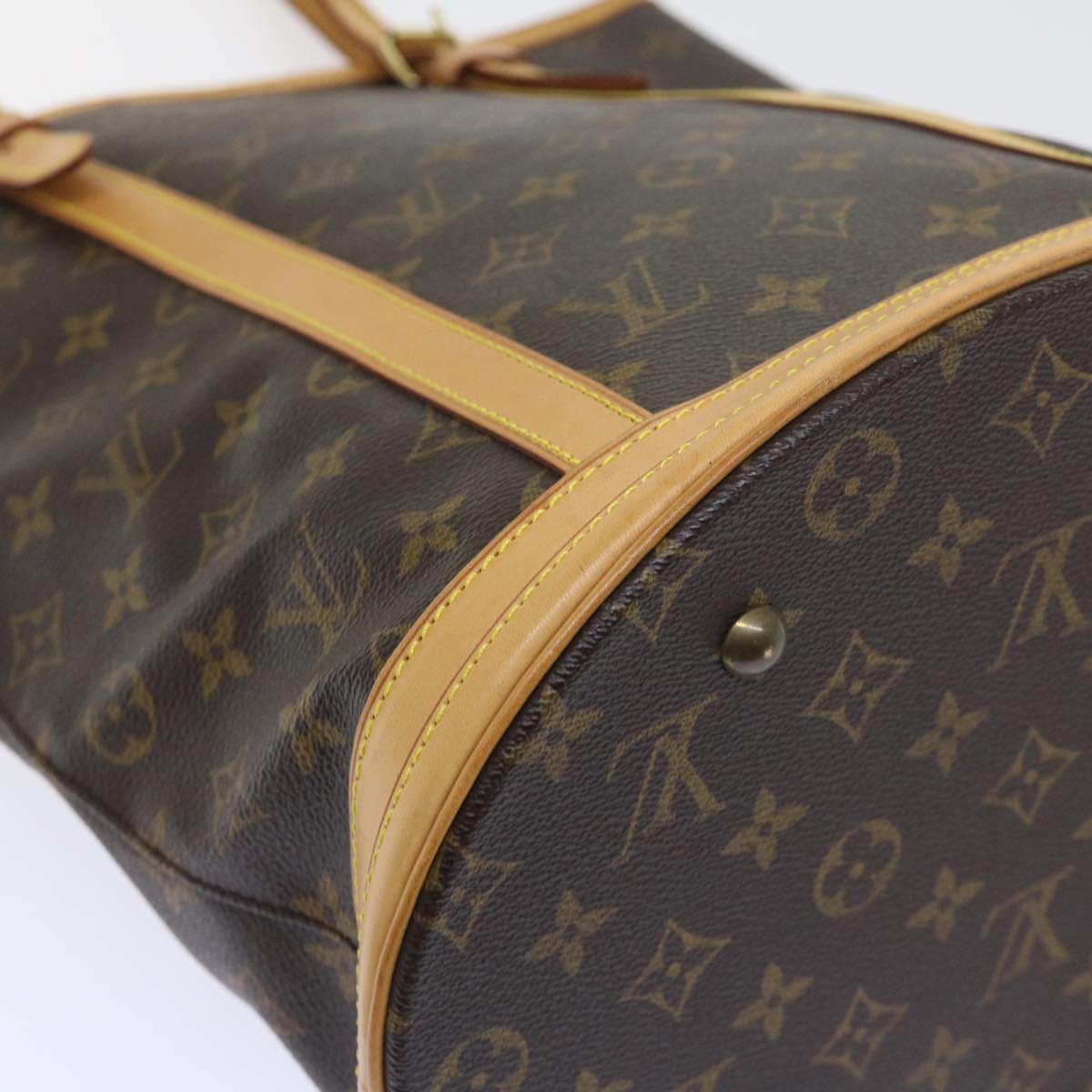 LOUIS VUITTON Monogram Bucket GM Shoulder Bag M42236 LV Auth 52506