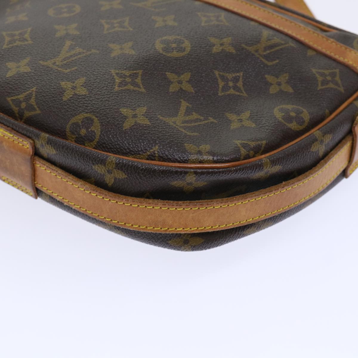 LOUIS VUITTON Monogram Jeune Fille MM Shoulder Bag M51226 LV Auth 52507