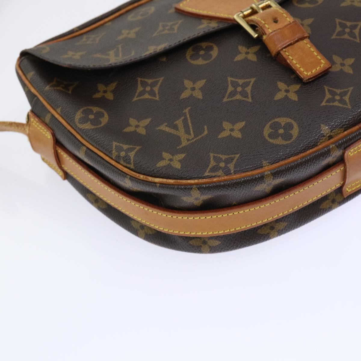 LOUIS VUITTON Monogram Jeune Fille MM Shoulder Bag M51226 LV Auth 52508