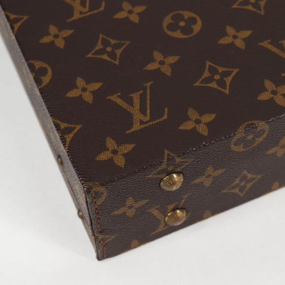 LOUIS VUITTON Monogram Mahjong Case LV Auth 52527A