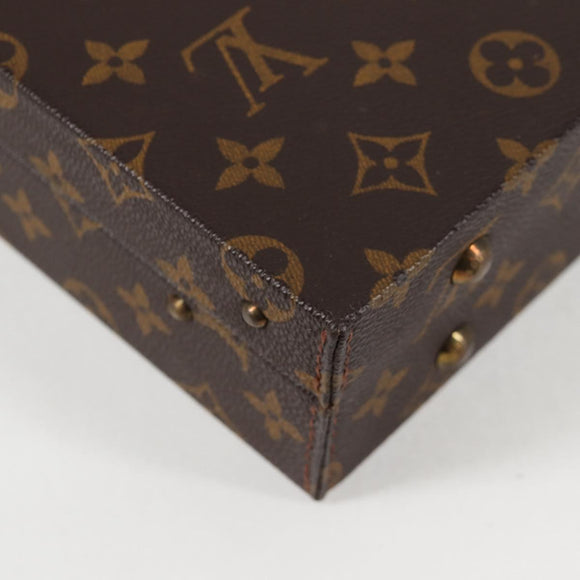 LOUIS VUITTON Monogram Mahjong Case LV Auth 52527A