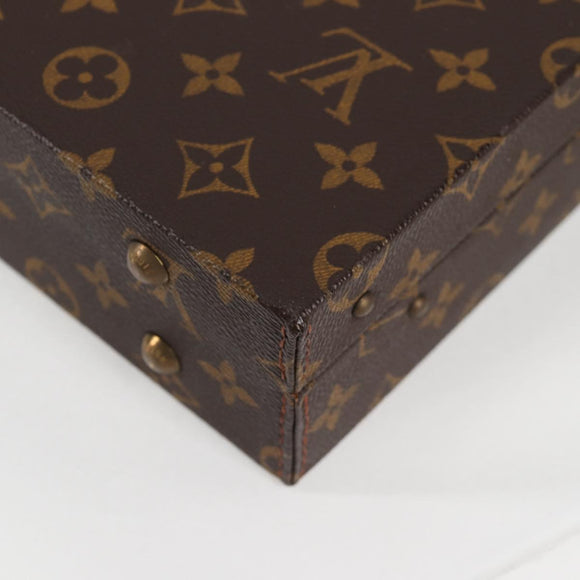 LOUIS VUITTON Monogram Mahjong Case LV Auth 52527V