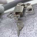 LOUIS VUITTON Damier Glitter Keepall Bandouliere 50 Bag N58041 LV Auth 52528SV-10