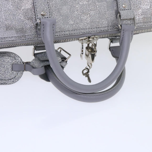 LOUIS VUITTON Damier Glitter Keepall Bandouliere 50 Bag N58041 LV Auth 52528SV