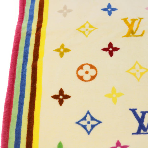 LOUIS VUITTON Monogram Multicolor Towel EDITION LIMITED 174 Cotton Auth 52532S