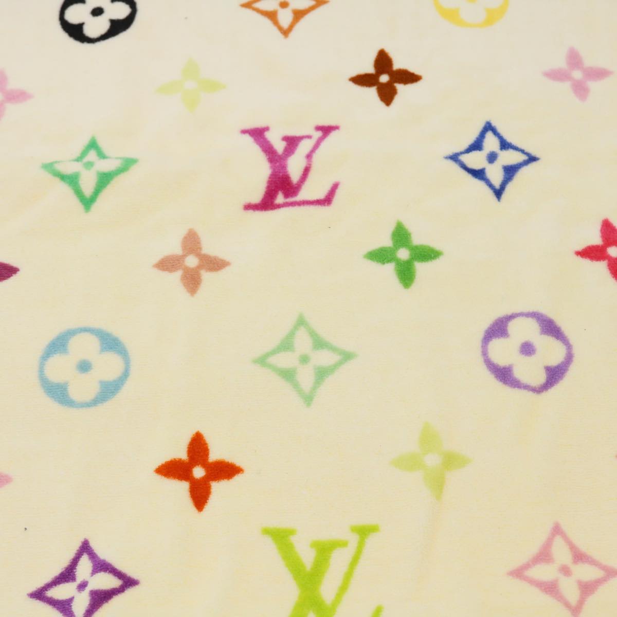 LOUIS VUITTON Monogram Multicolor Towel EDITION LIMITED 174 Cotton Auth 52532A