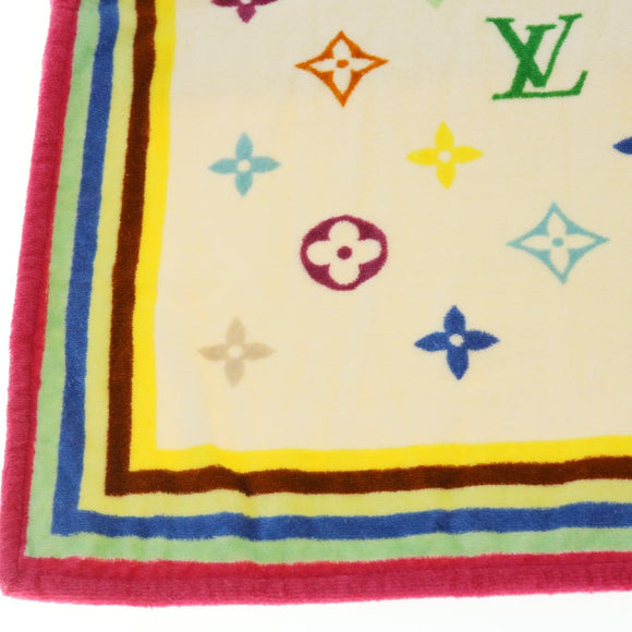 LOUIS VUITTON Monogram Multicolor Towel EDITION LIMITED 174 Cotton Auth 52532S