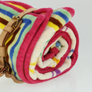 LOUIS VUITTON Monogram Multicolor Towel EDITION LIMITED 174 Cotton Auth 52532S-7