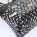 LOUIS VUITTON Catgram Alma Souple Hand Bag 2way Black M44403 LV Auth 52542S-17