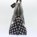 LOUIS VUITTON Catgram Alma Souple Hand Bag 2way Black M44403 LV Auth 52542SM-3