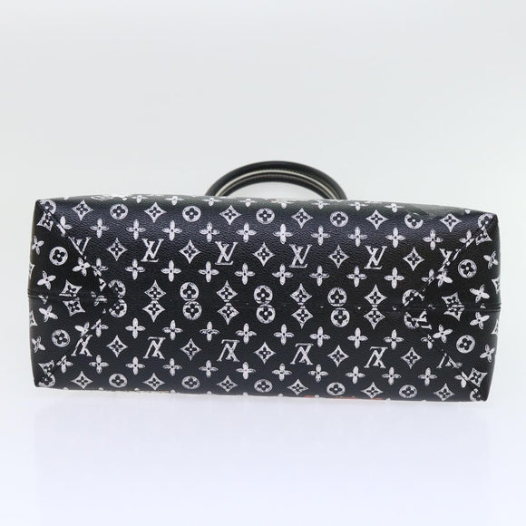 LOUIS VUITTON Catgram Alma Souple Hand Bag 2way Black M44403 LV Auth 52542S