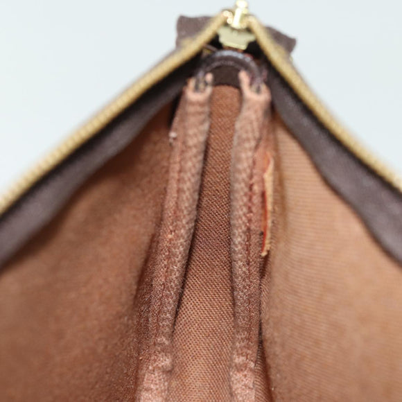 LOUIS VUITTON Monogram Pochette Accessoires Pouch M51980 LV Auth 52602