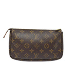 LOUIS VUITTON Monogram Pochette Accessoires Pouch M51980 LV Auth 52602-2