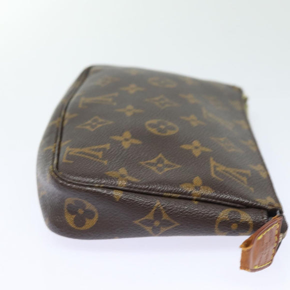 LOUIS VUITTON Monogram Pochette Accessoires Pouch M51980 LV Auth 52602