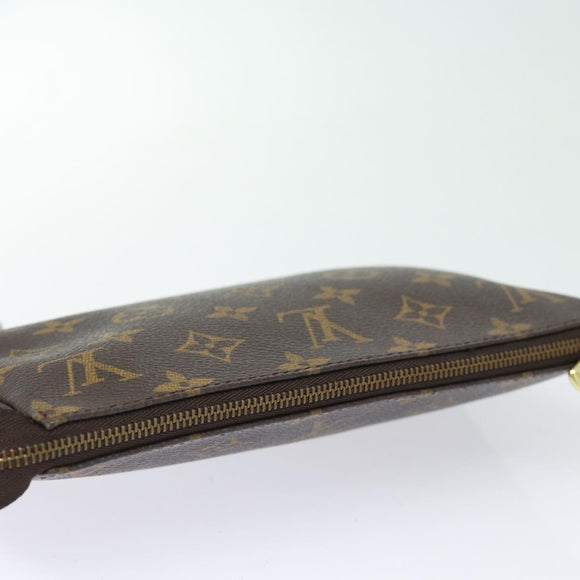 LOUIS VUITTON Monogram Pochette Accessoires Pouch M51980 LV Auth 52602