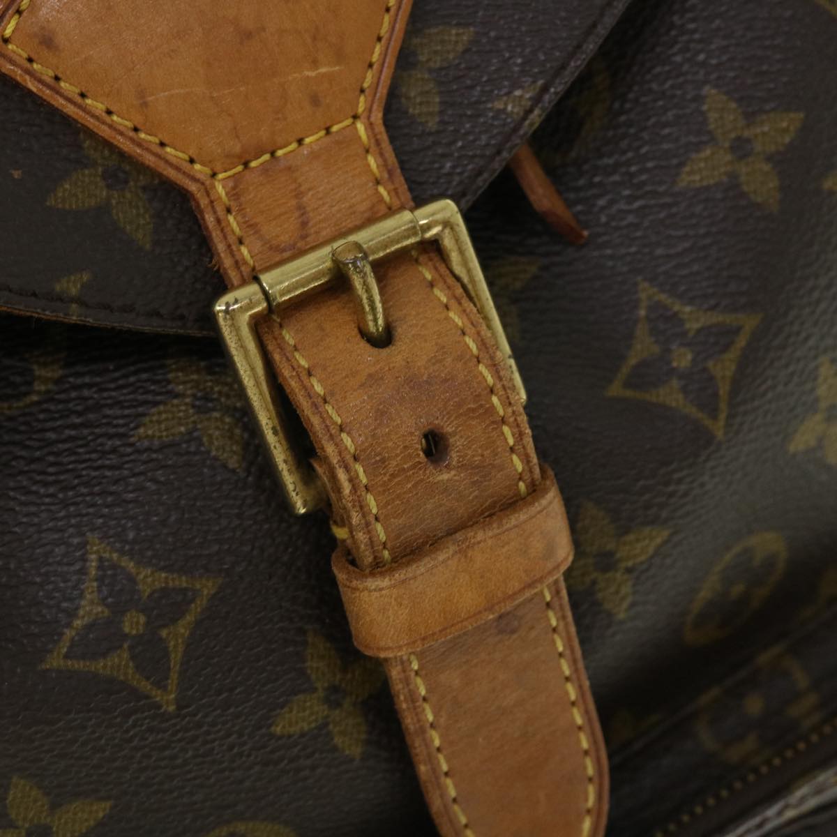 LOUIS VUITTON Monogram Montsouris GM Backpack M51135 LV Auth 52719