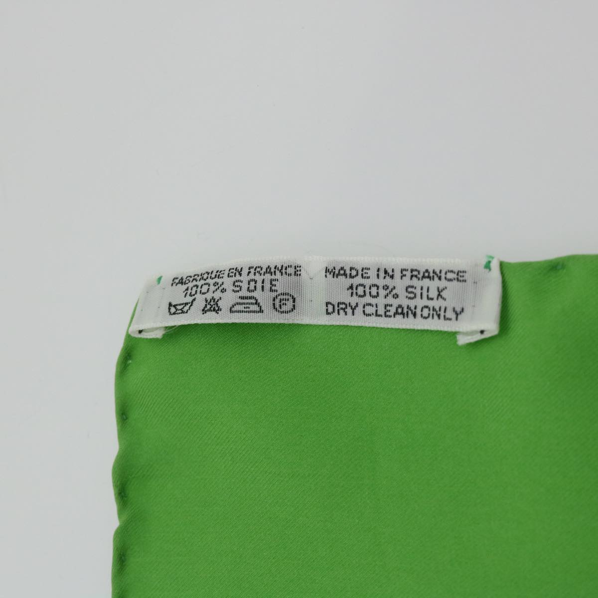 HERMES Carre 90 BRAZIL Scarf Silk Green Auth 52775