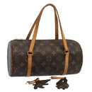 LOUIS VUITTON Monogram Comme Des Garçons Papillon 26 Hand Bag M40266 Auth 52783-1