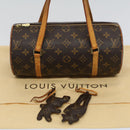 LOUIS VUITTON Monogram Comme Des Garçons Papillon 26 Hand Bag M40266 Auth 52783-12