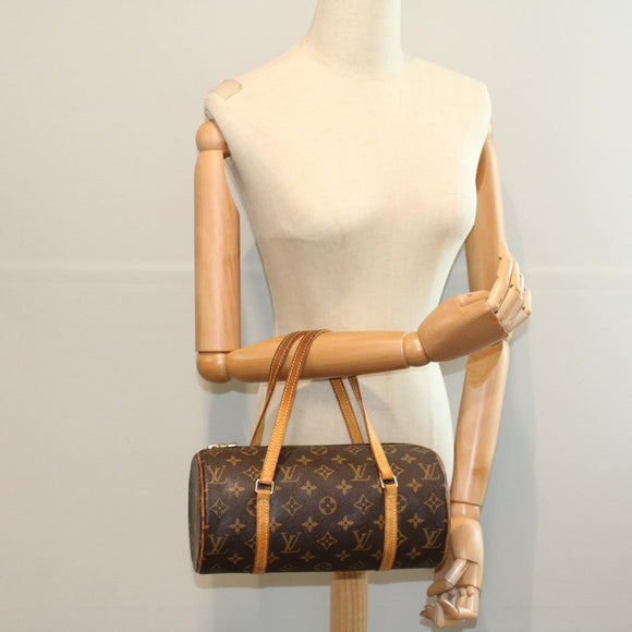 LOUIS VUITTON Monogram Comme Des Garçons Papillon 26 Hand Bag M40266 Auth 52783