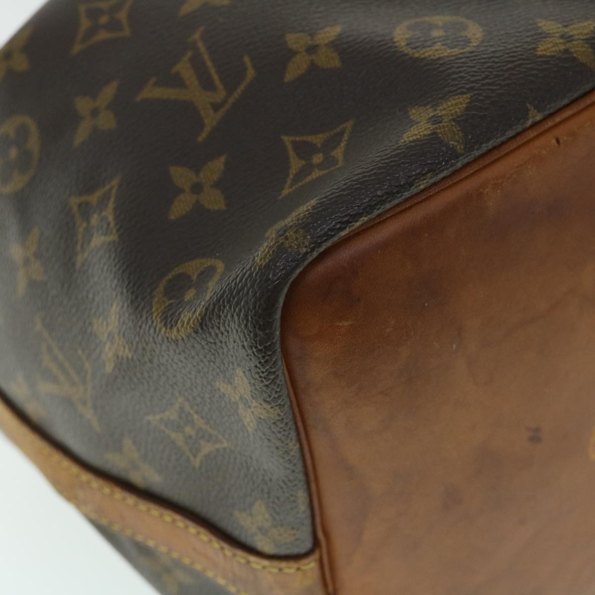 LOUIS VUITTON Monogram Petit Noe Shoulder Bag M42226 LV Auth 52845