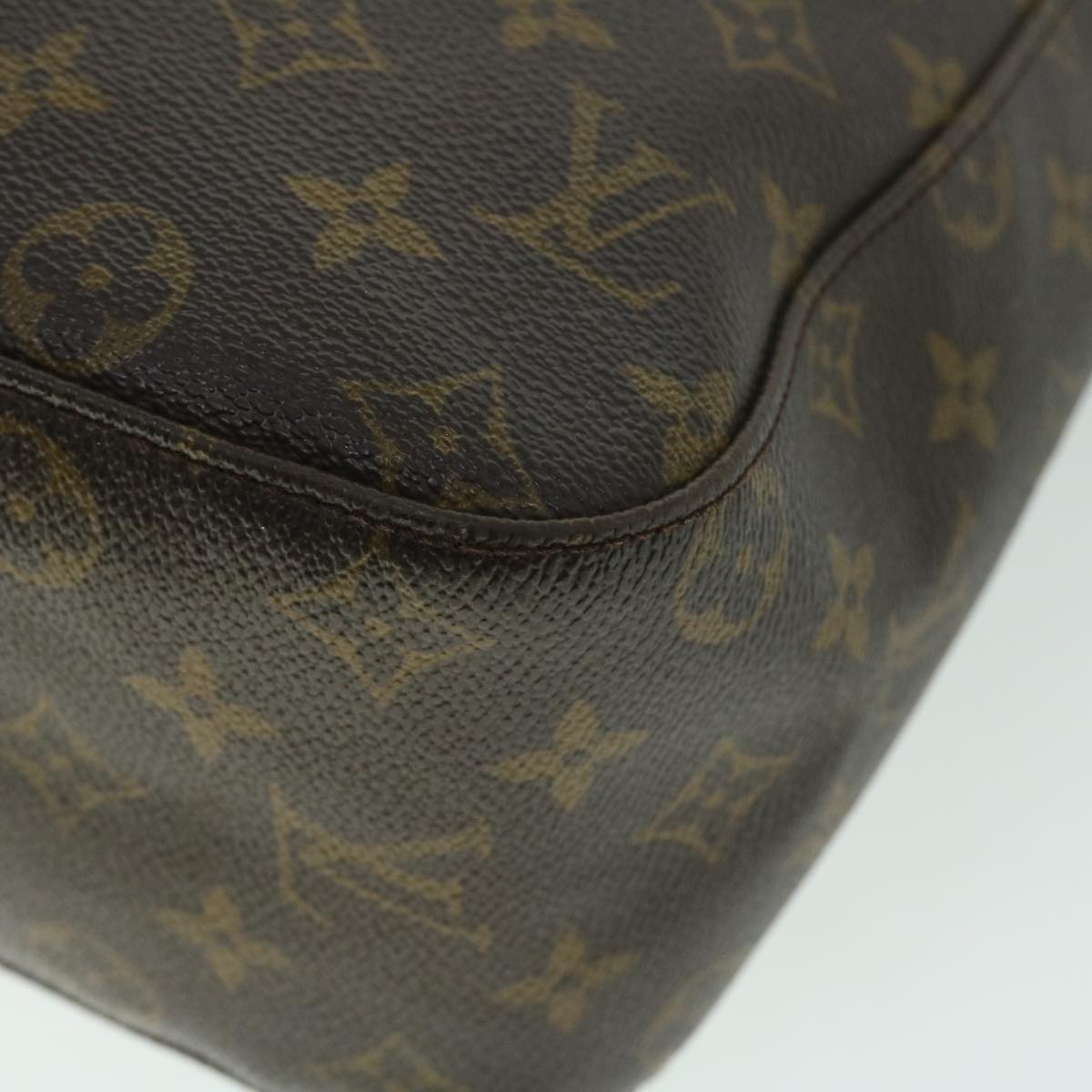 LOUIS VUITTON Monogram Looping GM Shoulder Bag M51145 LV Auth 52850