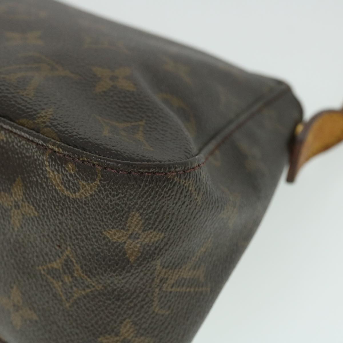 LOUIS VUITTON Monogram Mini Looping Shoulder Bag M51147 LV Auth 52858