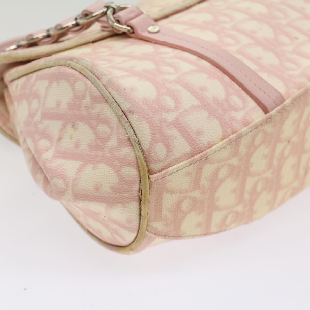 Christian Dior Trotter Romantic Shoulder Bag Pink 01-RU-0076