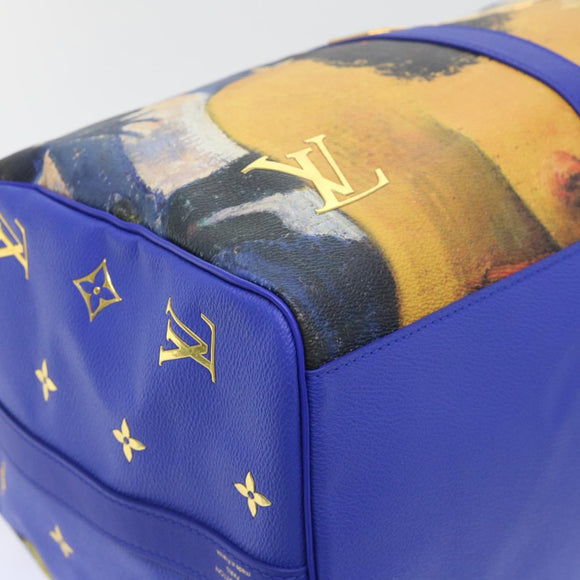 LOUIS VUITTON Masters Collection Keepall Bandouliere 50 Bag Gauguin Auth 52948SM