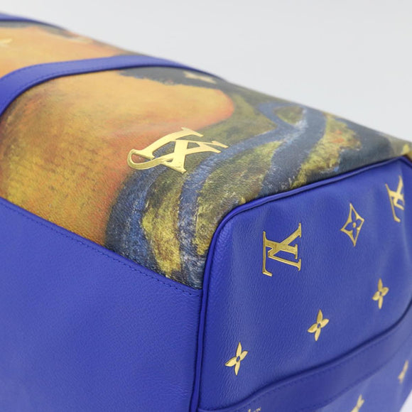 LOUIS VUITTON Masters Collection Keepall Bandouliere 50 Bag Gauguin Auth 52948SM