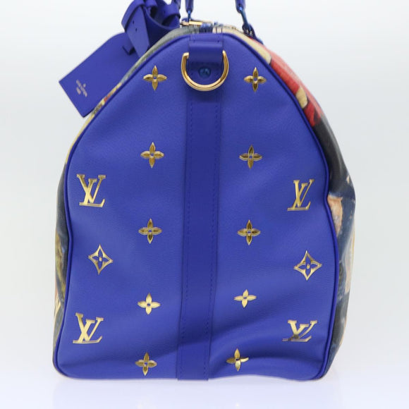 LOUIS VUITTON Masters Collection Keepall Bandouliere 50 Bag Gauguin Auth 52948SM